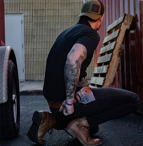 crouched crouched